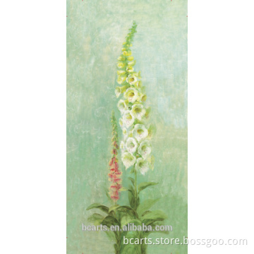 Top quality cheap modern designs canvas art flower painting